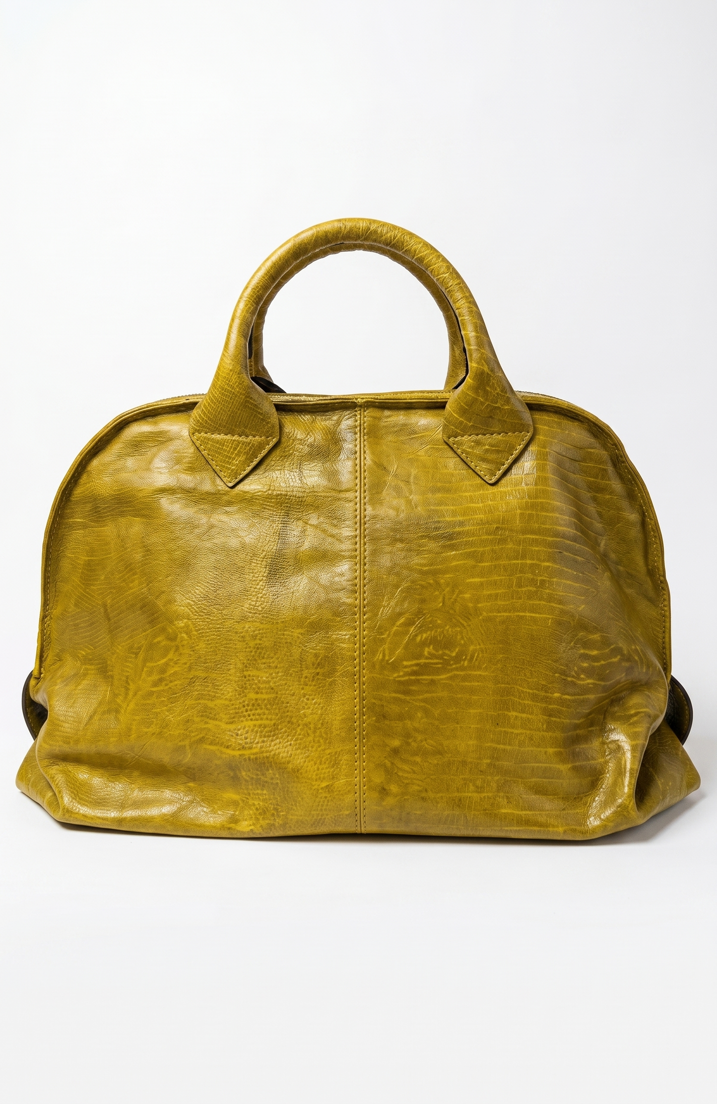 THE BLIXEN BAG VINTAGE MUSTARD