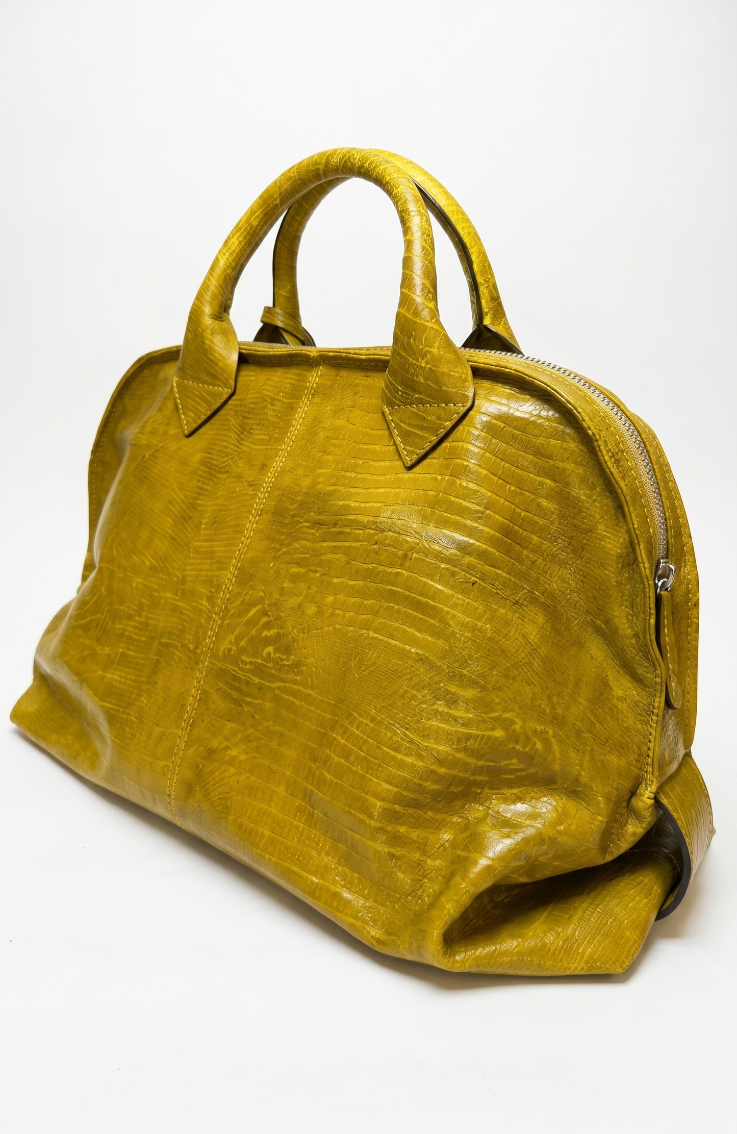 THE BLIXEN BAG VINTAGE MUSTARD