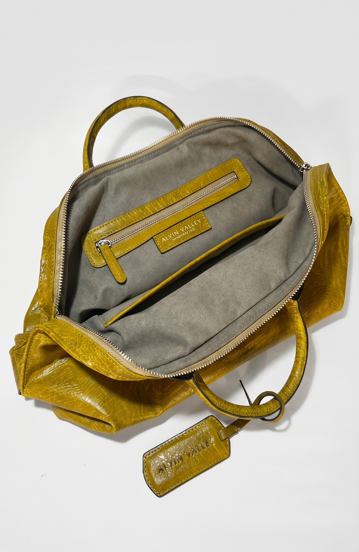 THE BLIXEN BAG VINTAGE MUSTARD