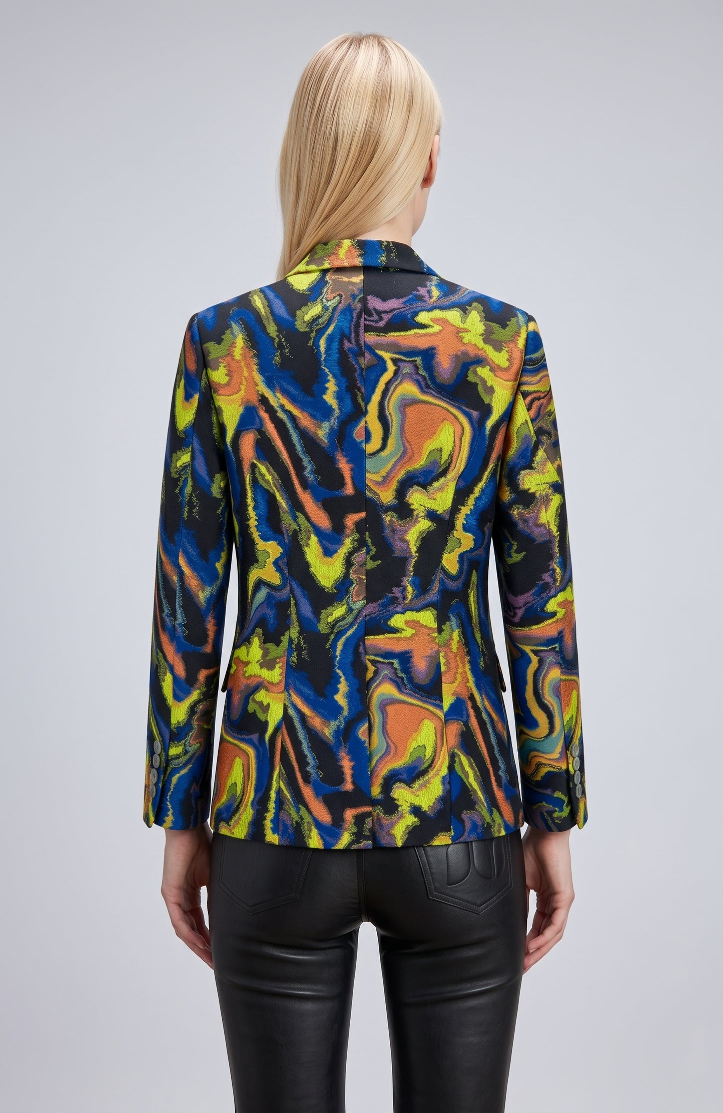 PSYCHEDELIC PRINT BLAZER
