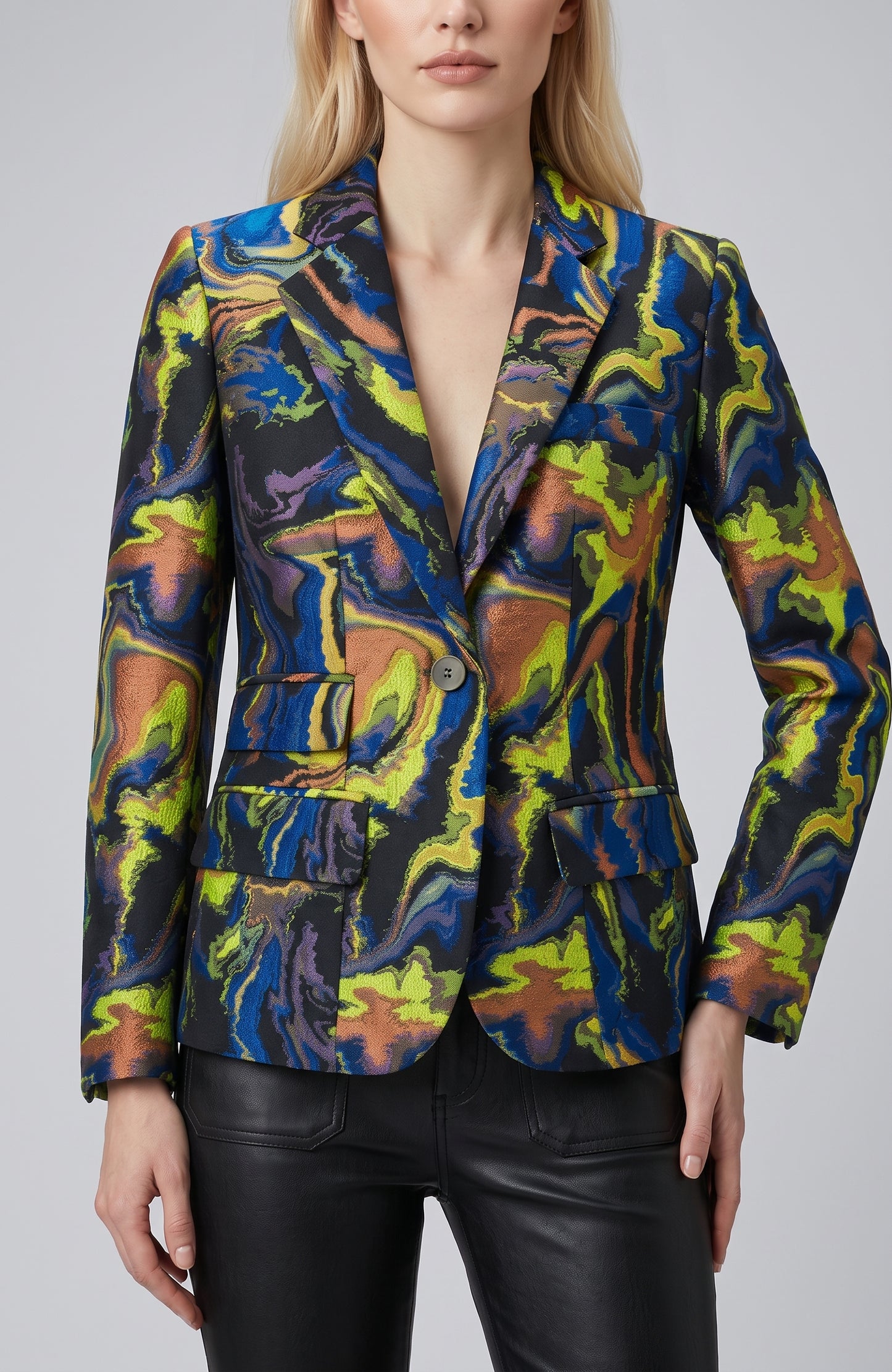 PSYCHEDELIC PRINT BLAZER
