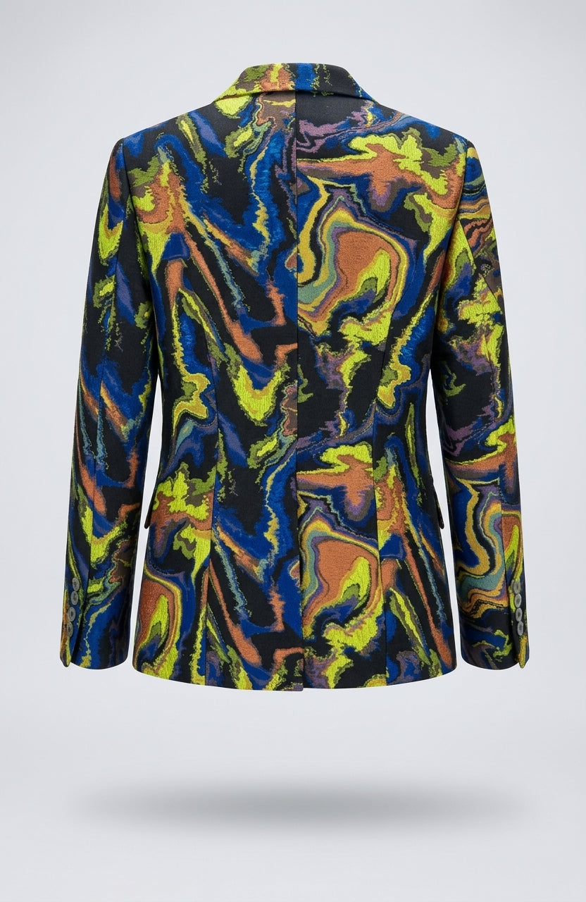 PSYCHEDELIC PRINT BLAZER