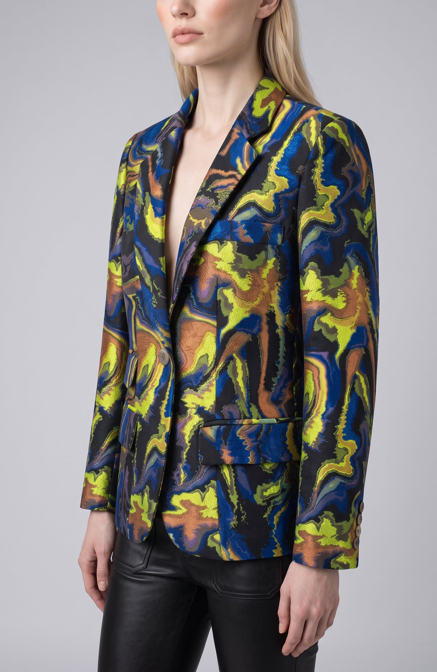 PSYCHEDELIC PRINT BLAZER