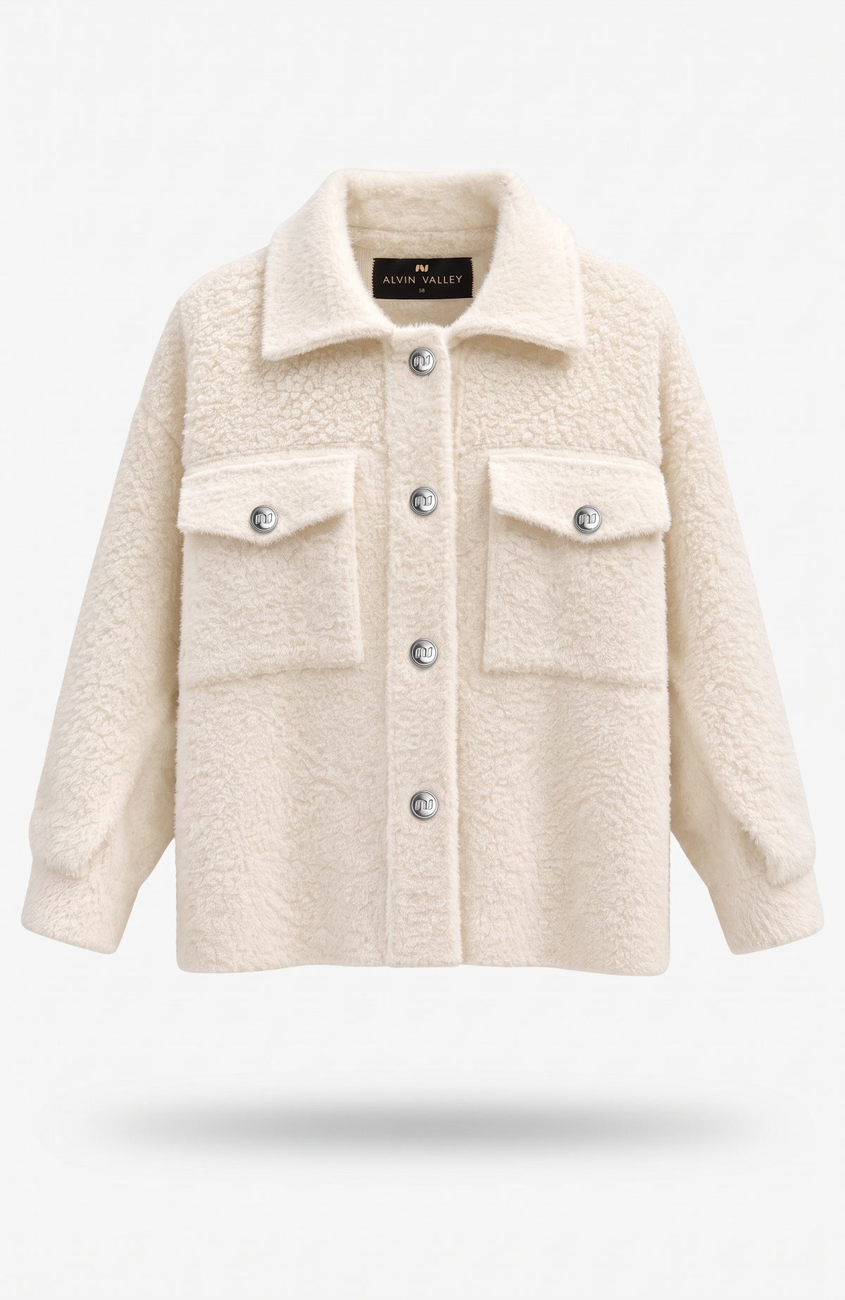 Bouclé Knit Jacket