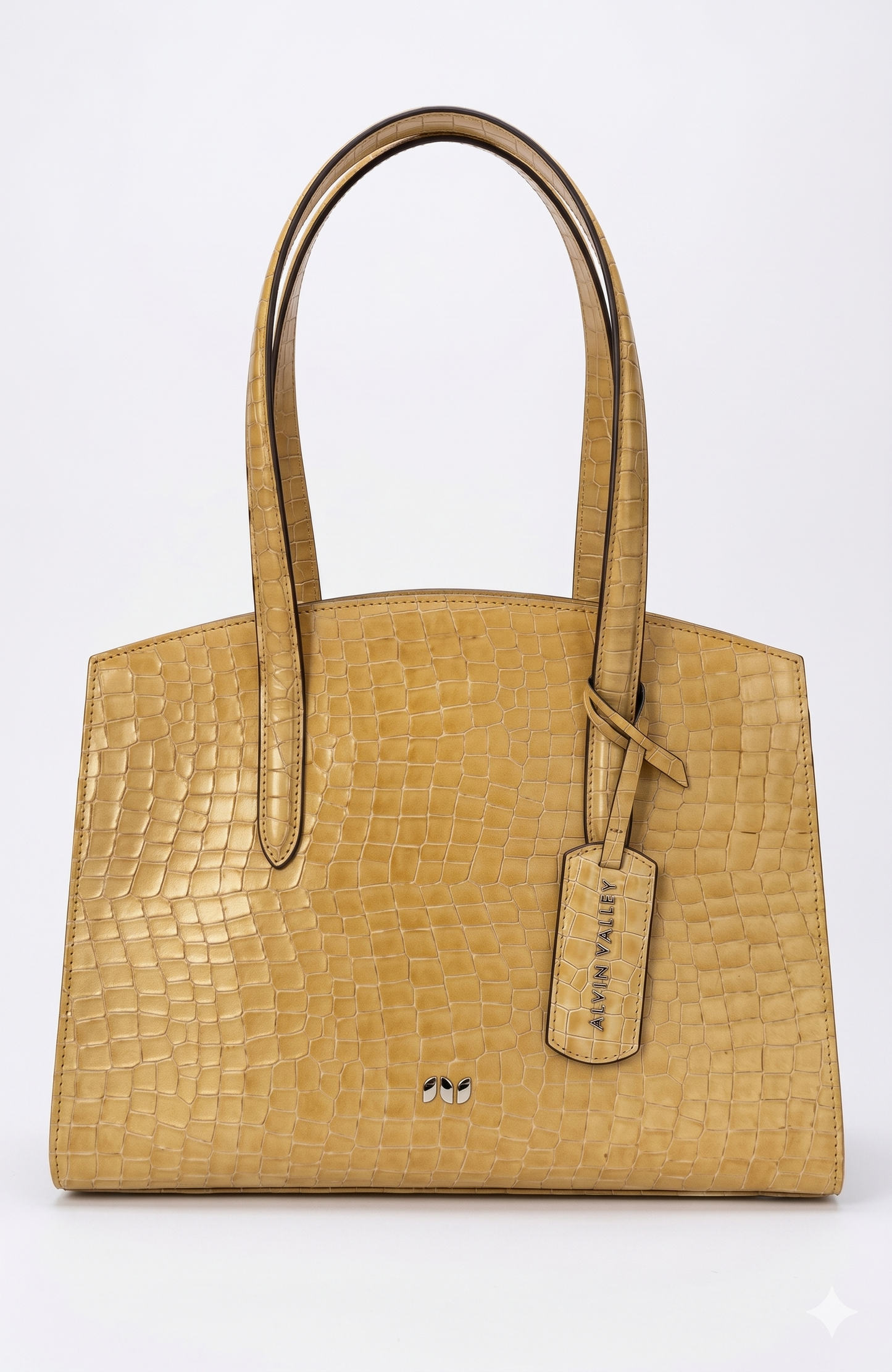 INGRASSIA BAG CAMEL CROCO