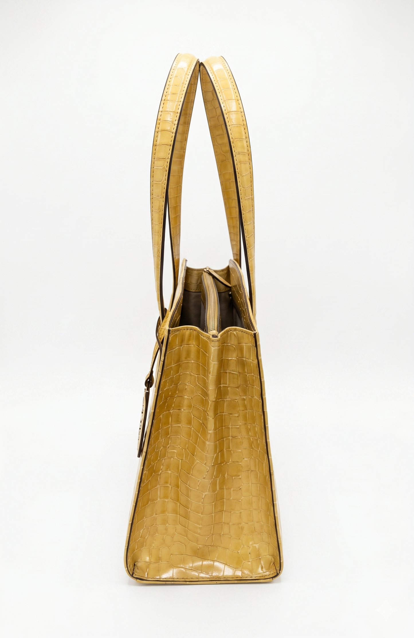 INGRASSIA BAG CAMEL CROCO