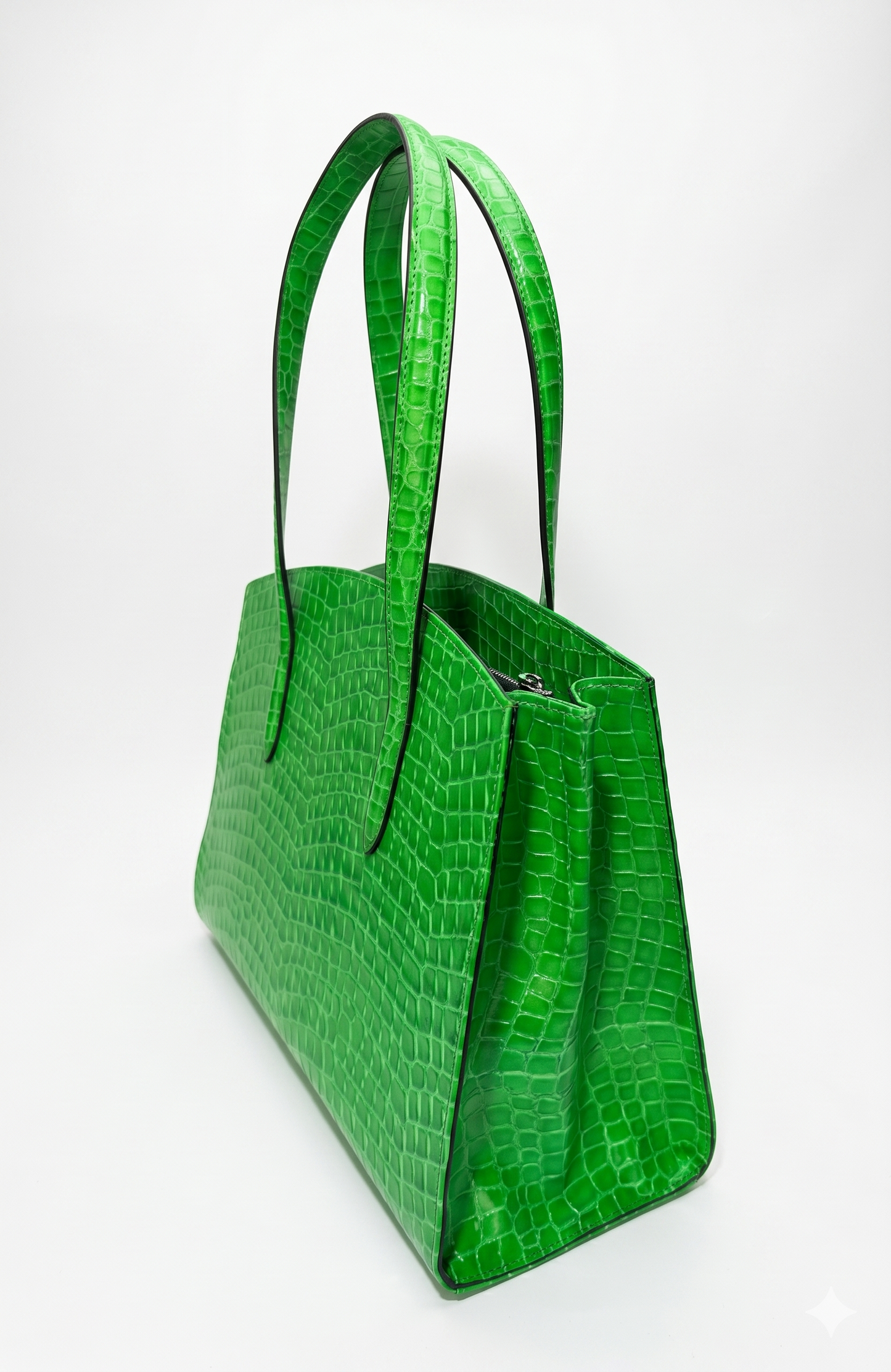 INGRASSIA BAG GREEN CROCO