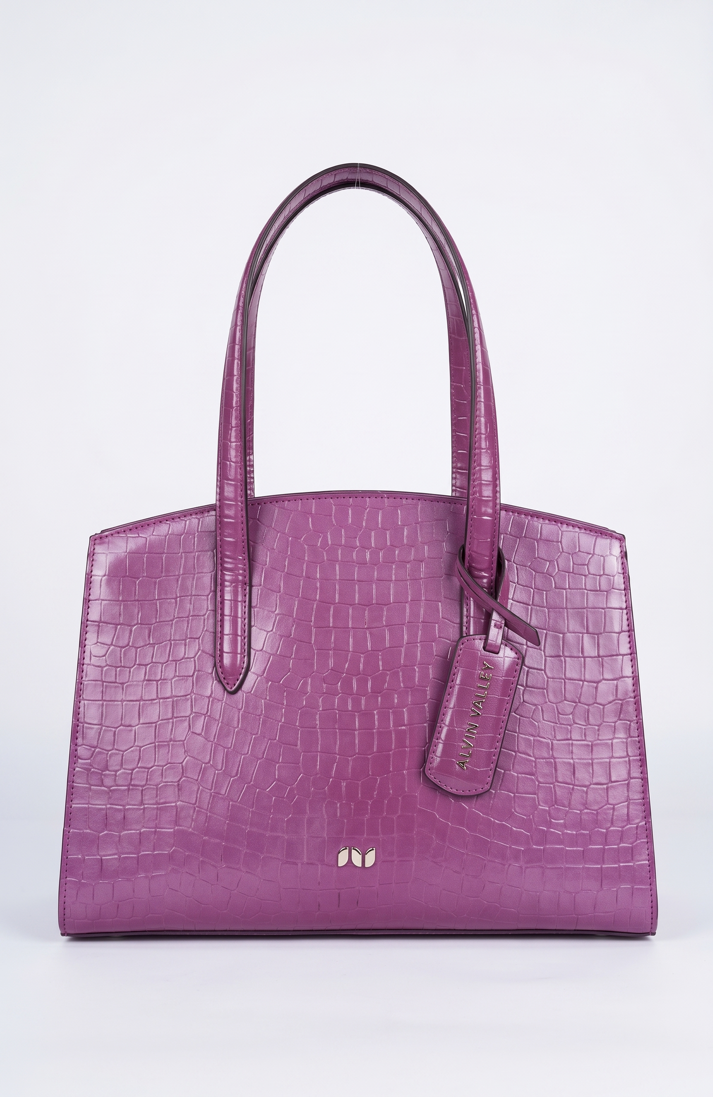INGRASSIA BAG VIOLET CROCO