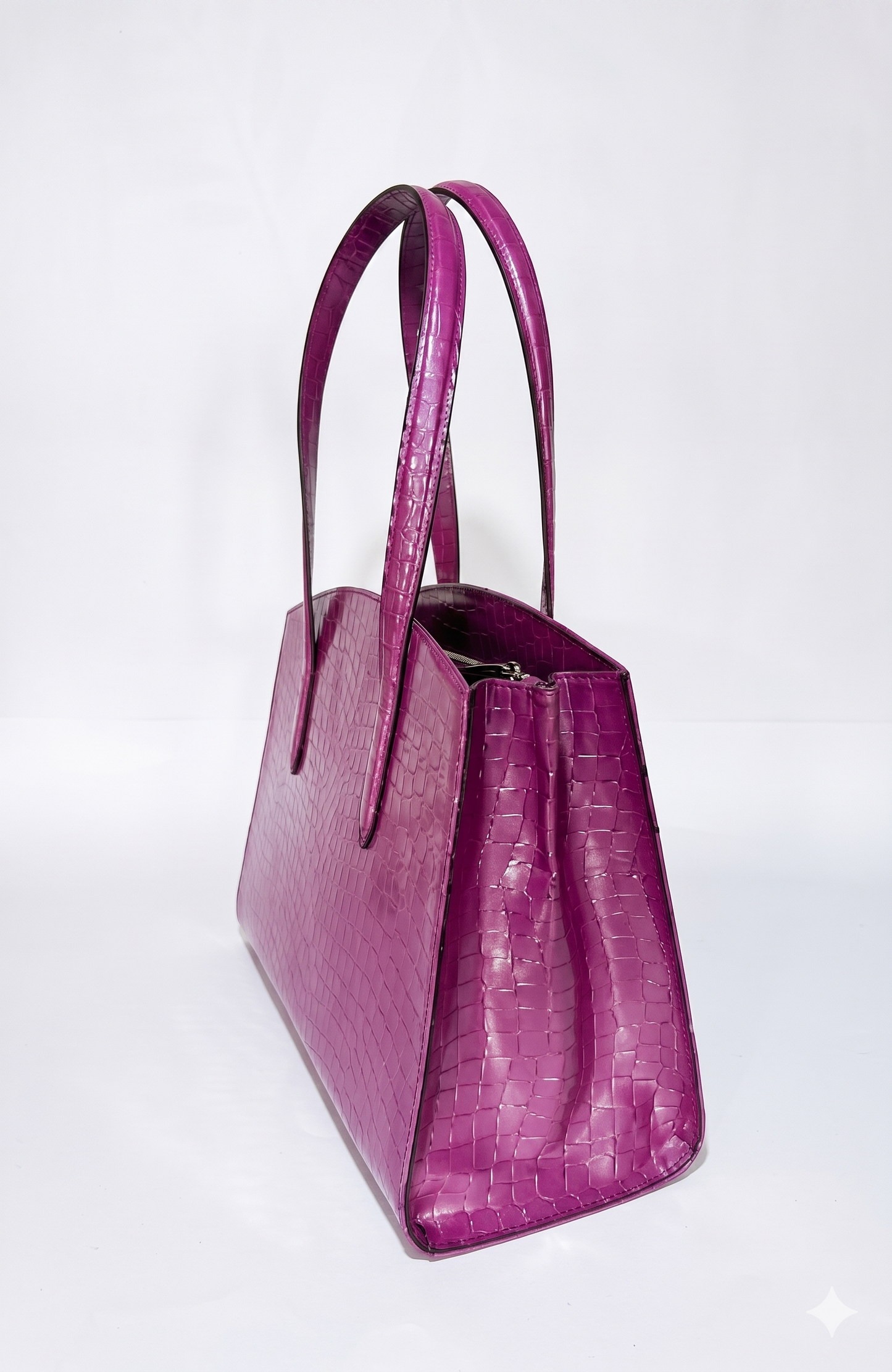 INGRASSIA BAG VIOLET CROCO