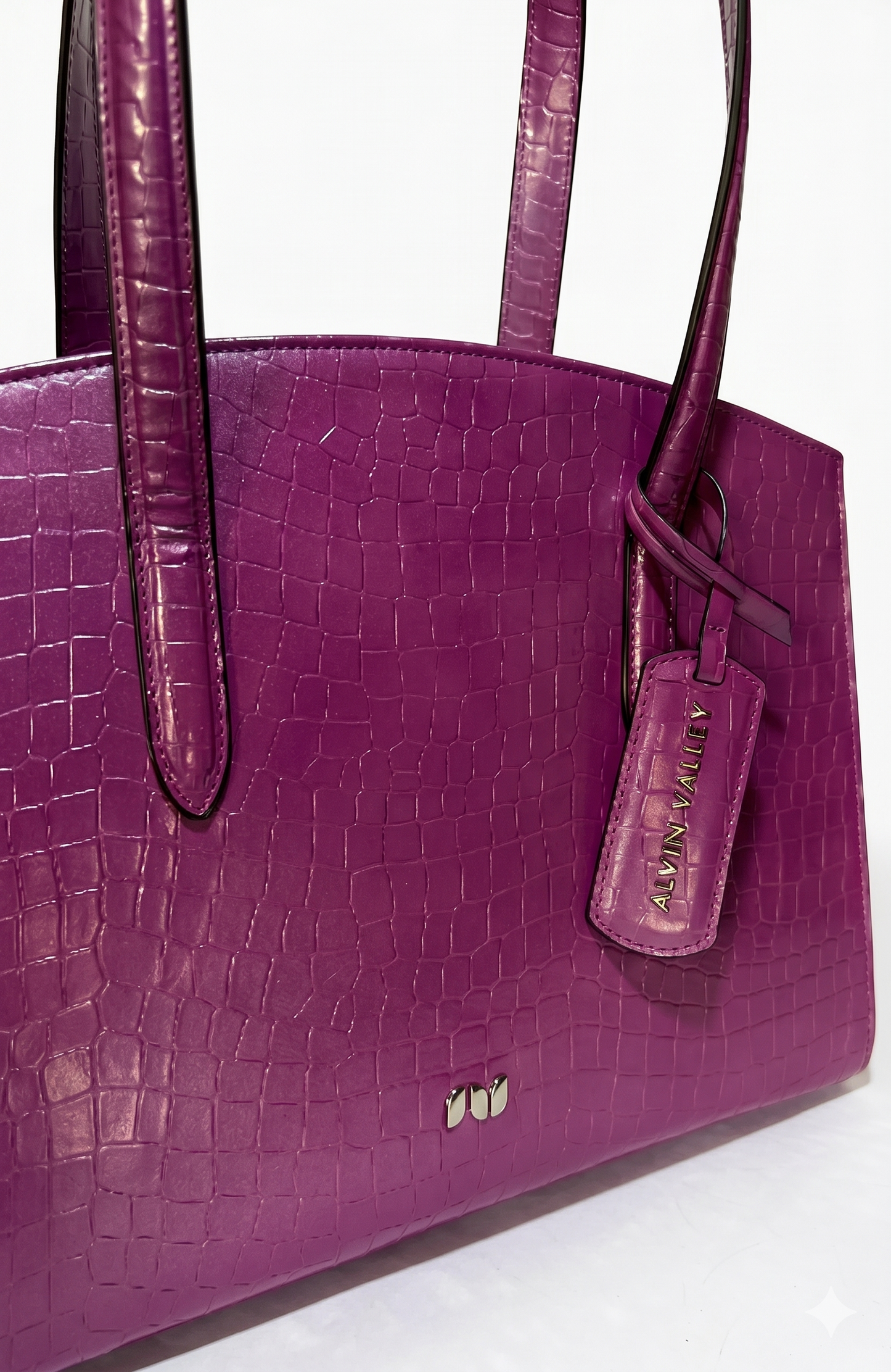 INGRASSIA BAG VIOLET CROCO