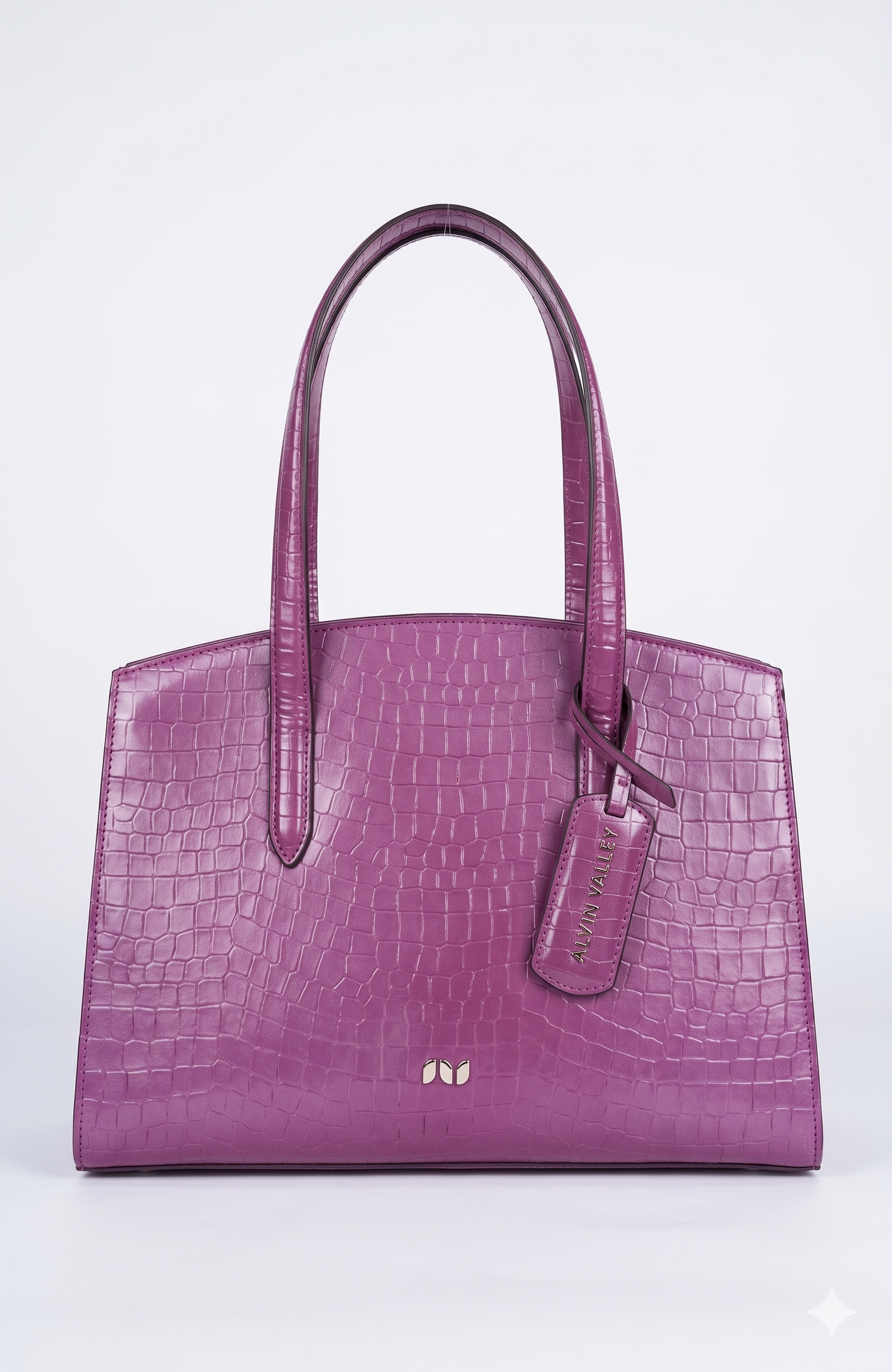 INGRASSIA BAG VIOLET CROCO