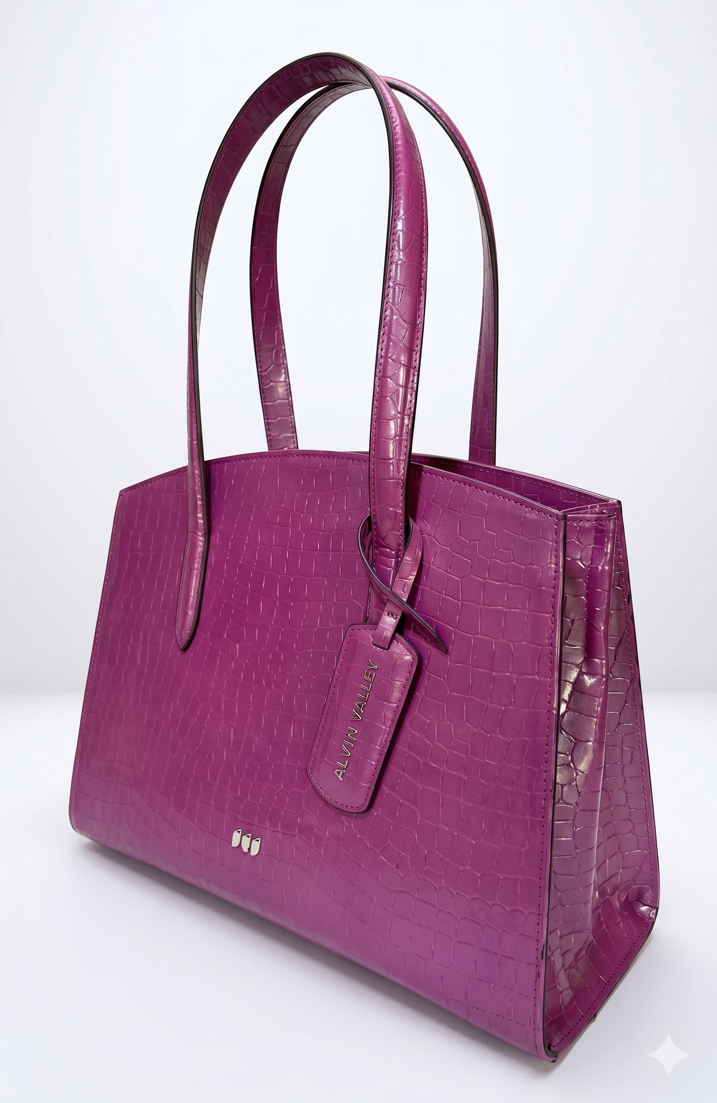 INGRASSIA BAG VIOLET CROCO