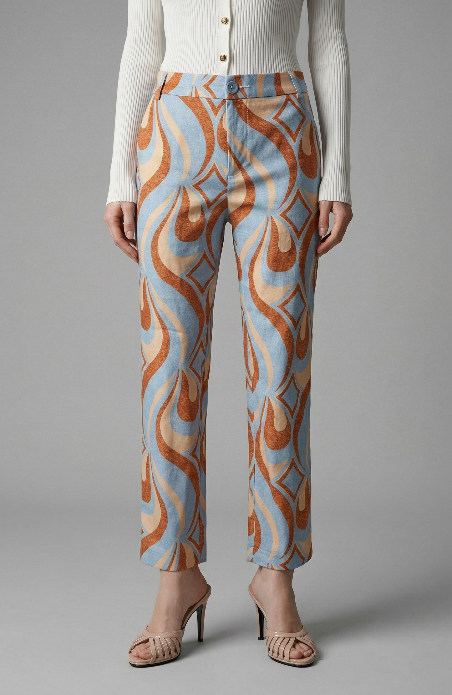 Palm Beach Print Pants