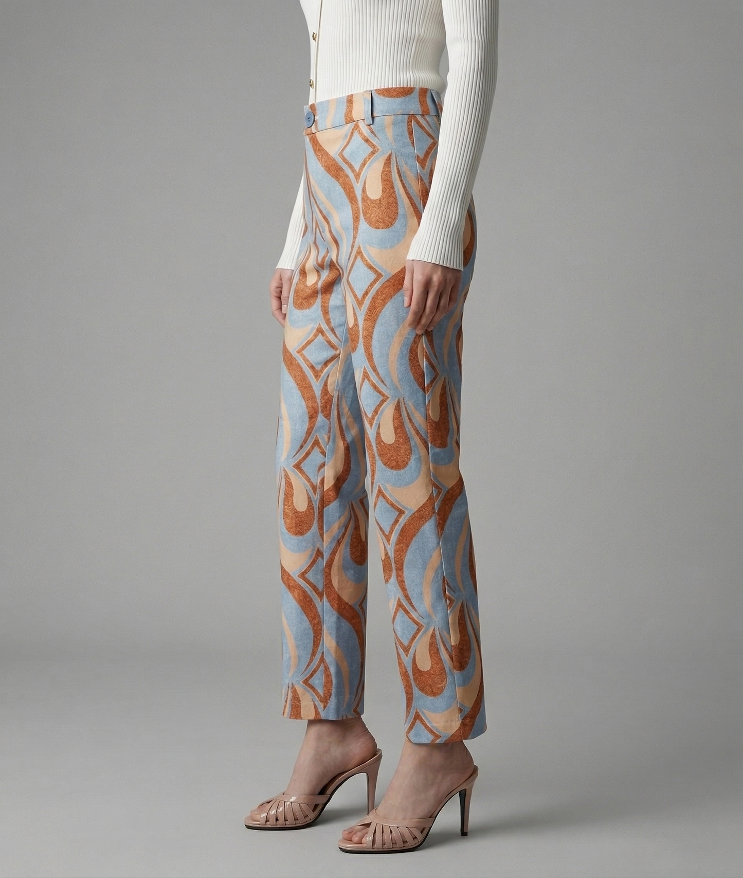 Palm Beach Print Pants