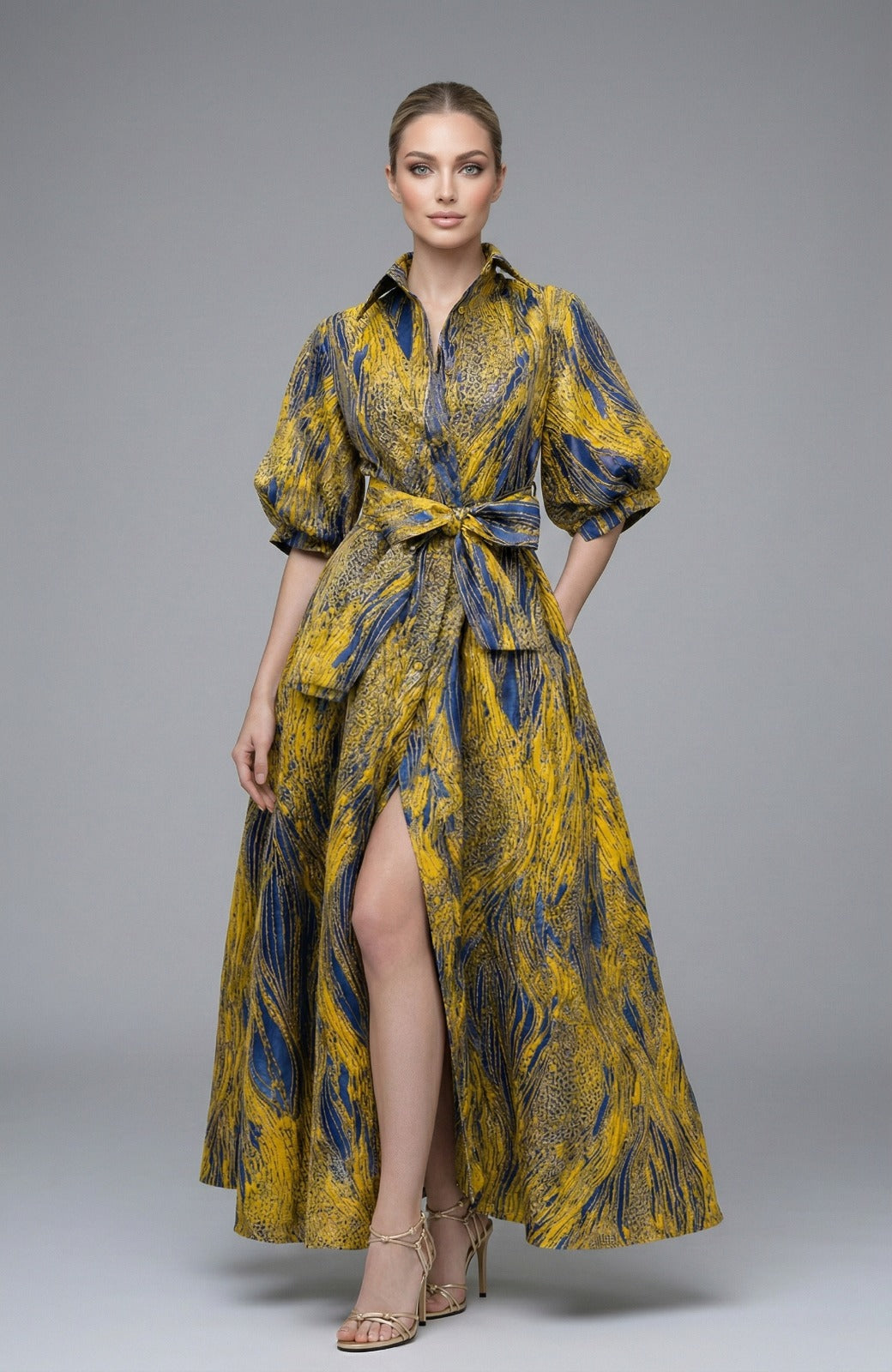 Kennedy Coat Dress W Collar