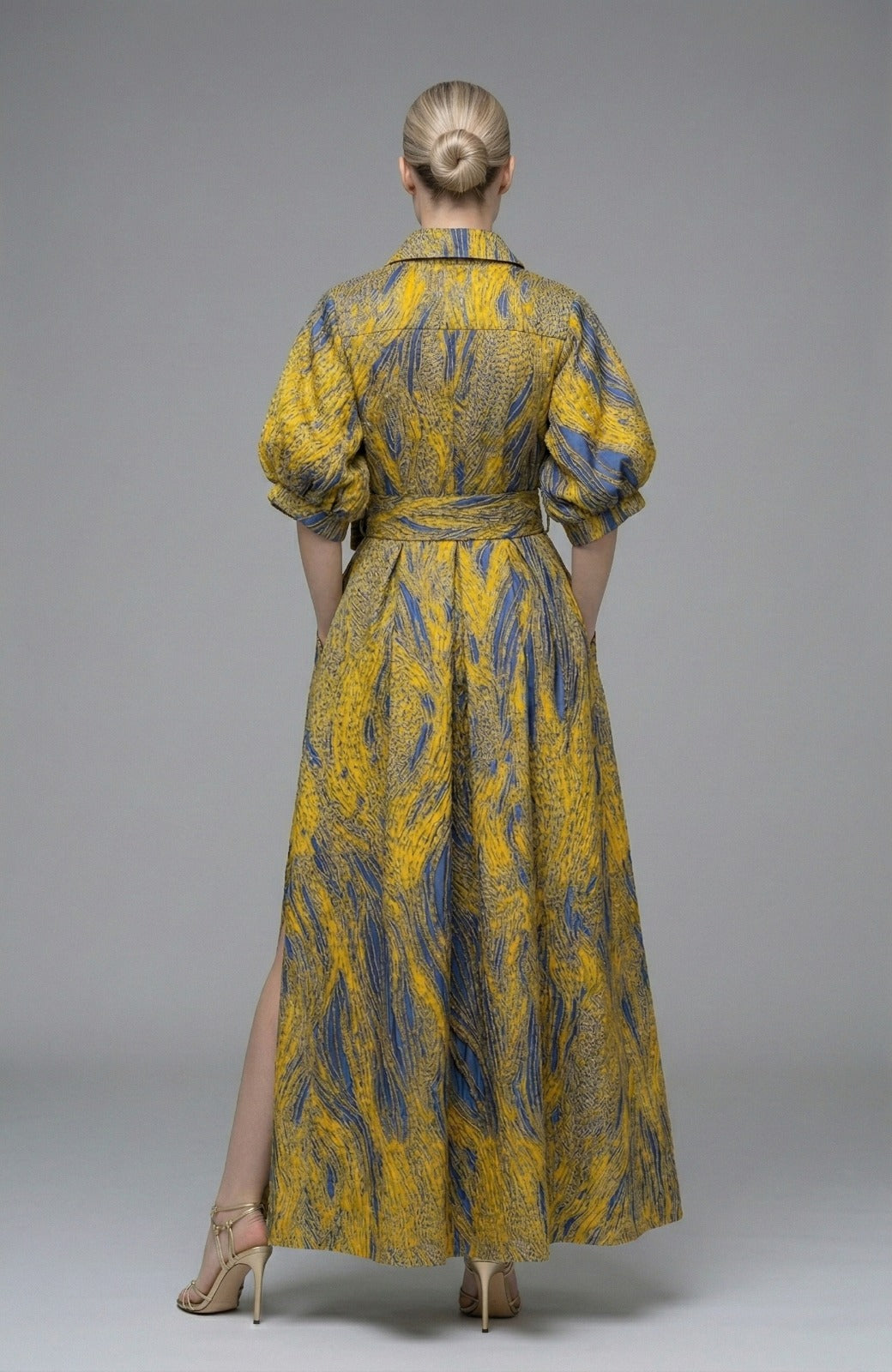 Kennedy Coat Dress W Collar