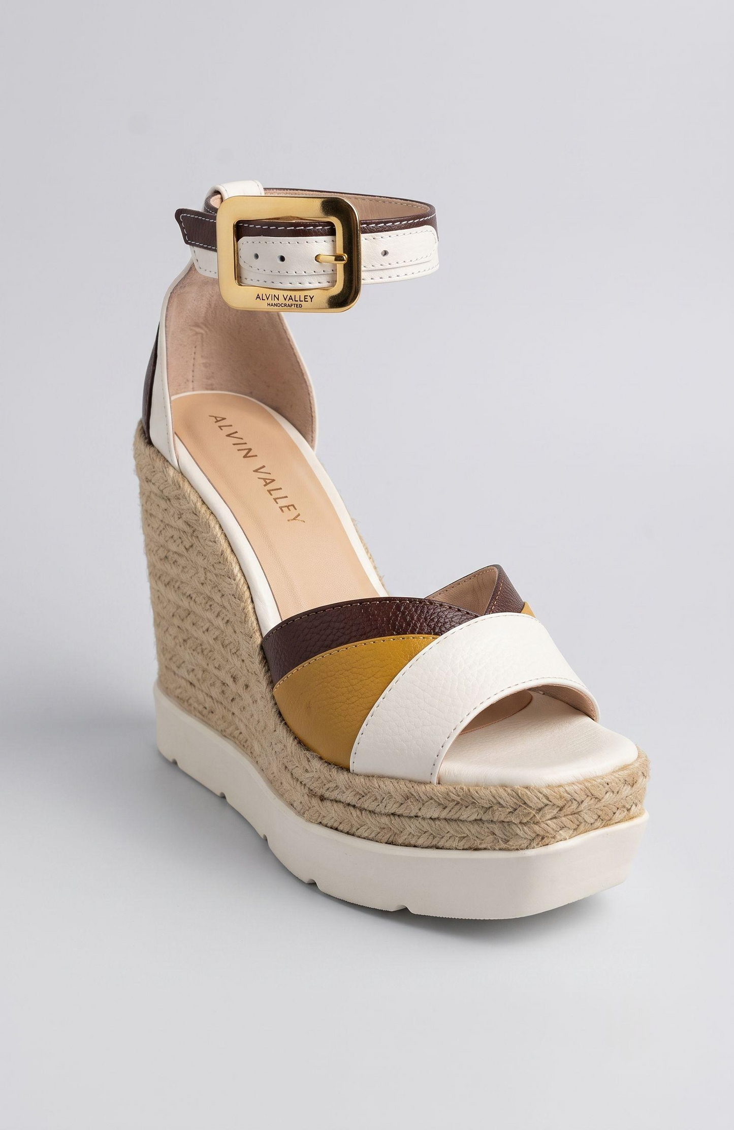 TATI ESPADRILLE SANDAL MULTICOLORED mustard