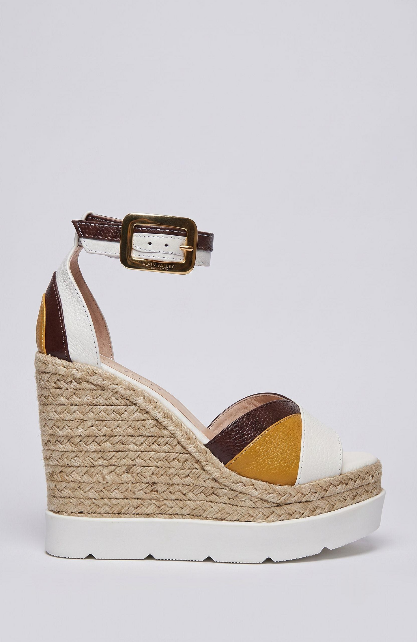 TATI ESPADRILLE SANDAL MULTICOLORED mustard