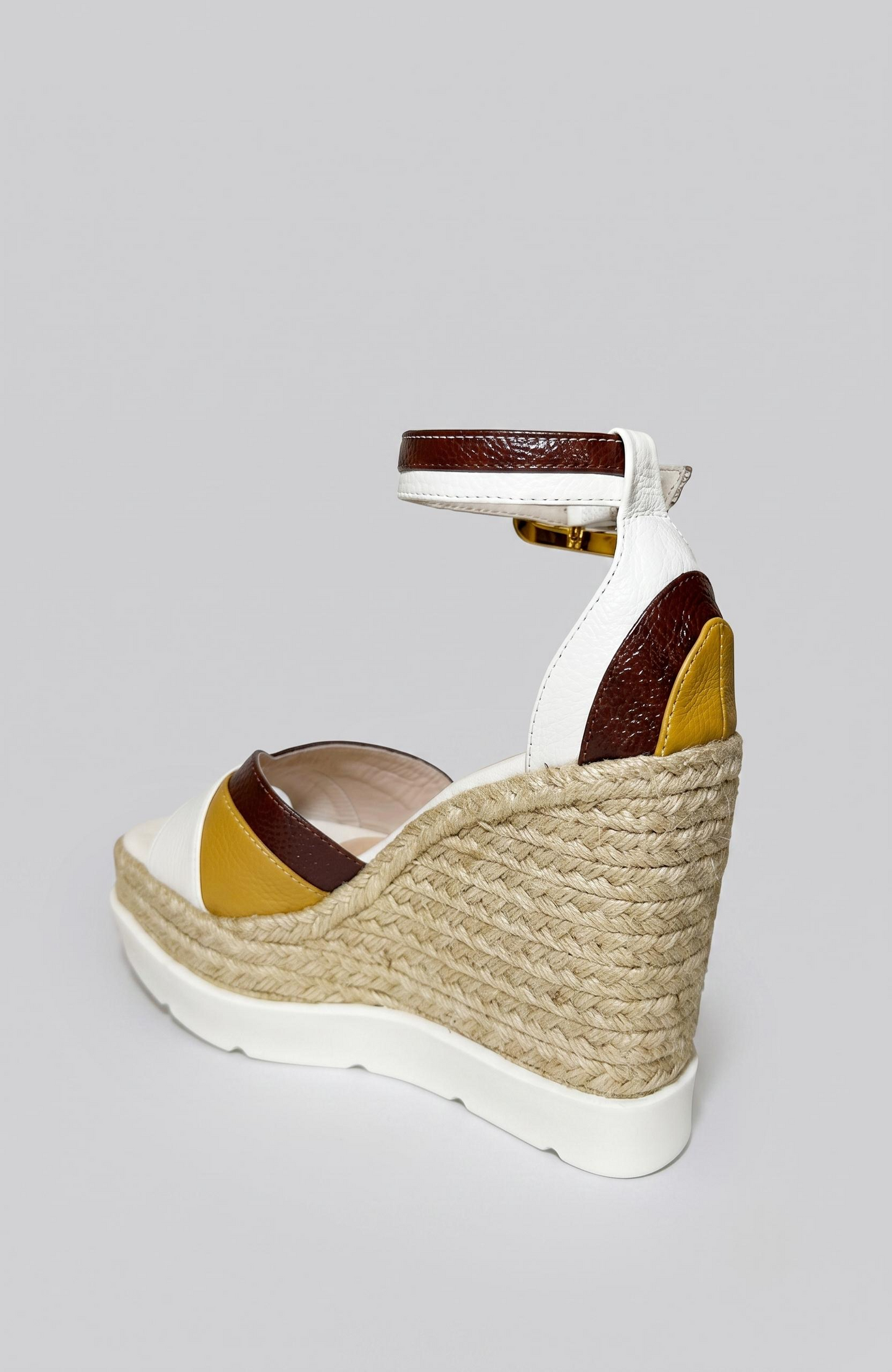 TATI ESPADRILLE SANDAL MULTICOLORED mustard