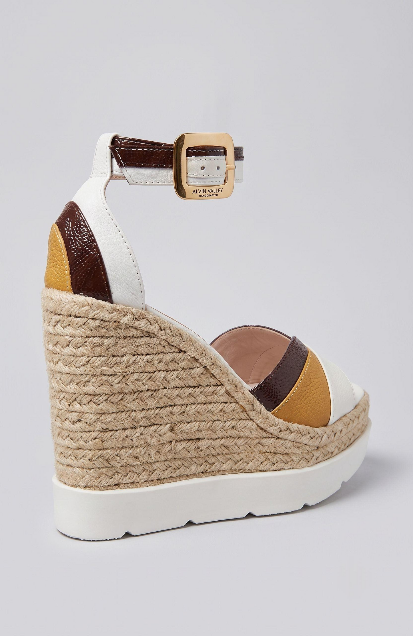 TATI ESPADRILLE SANDAL MULTICOLORED mustard