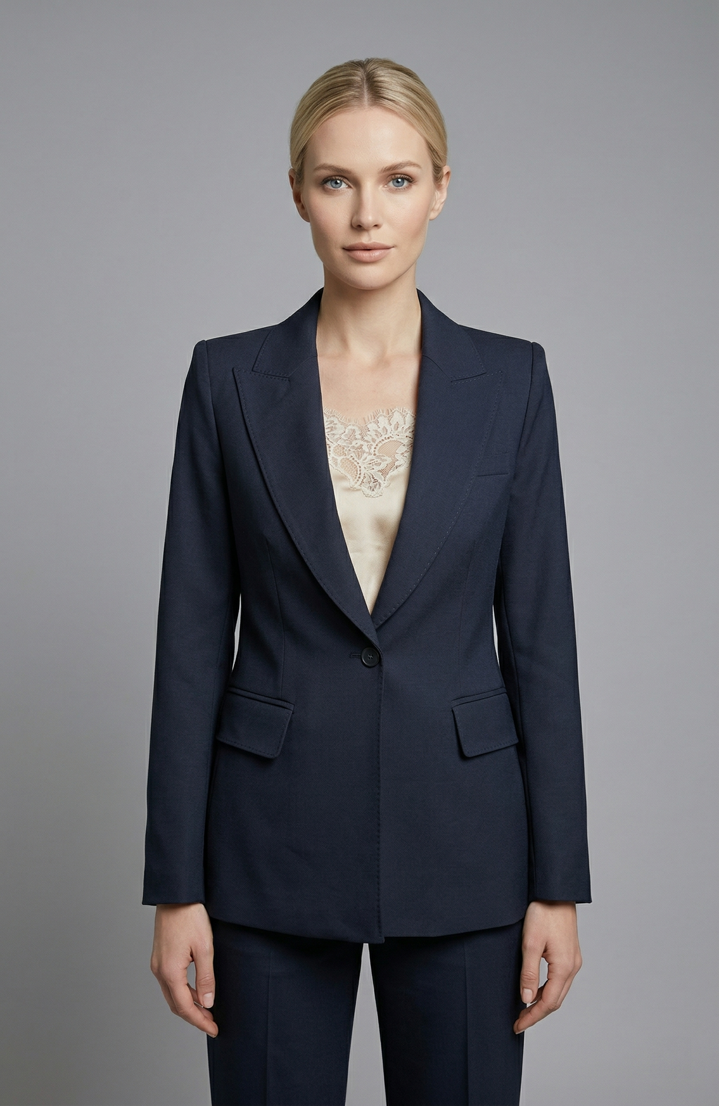 Peak Lapel Blazer