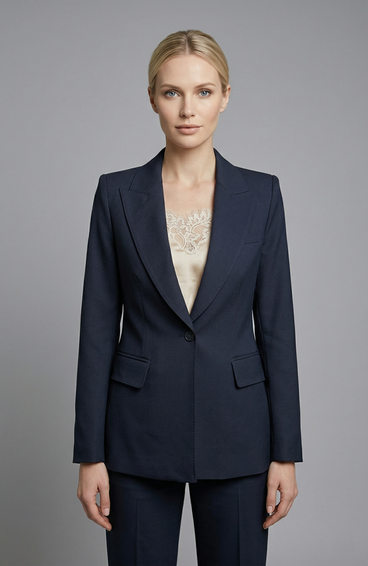 Peak Lapel Blazer