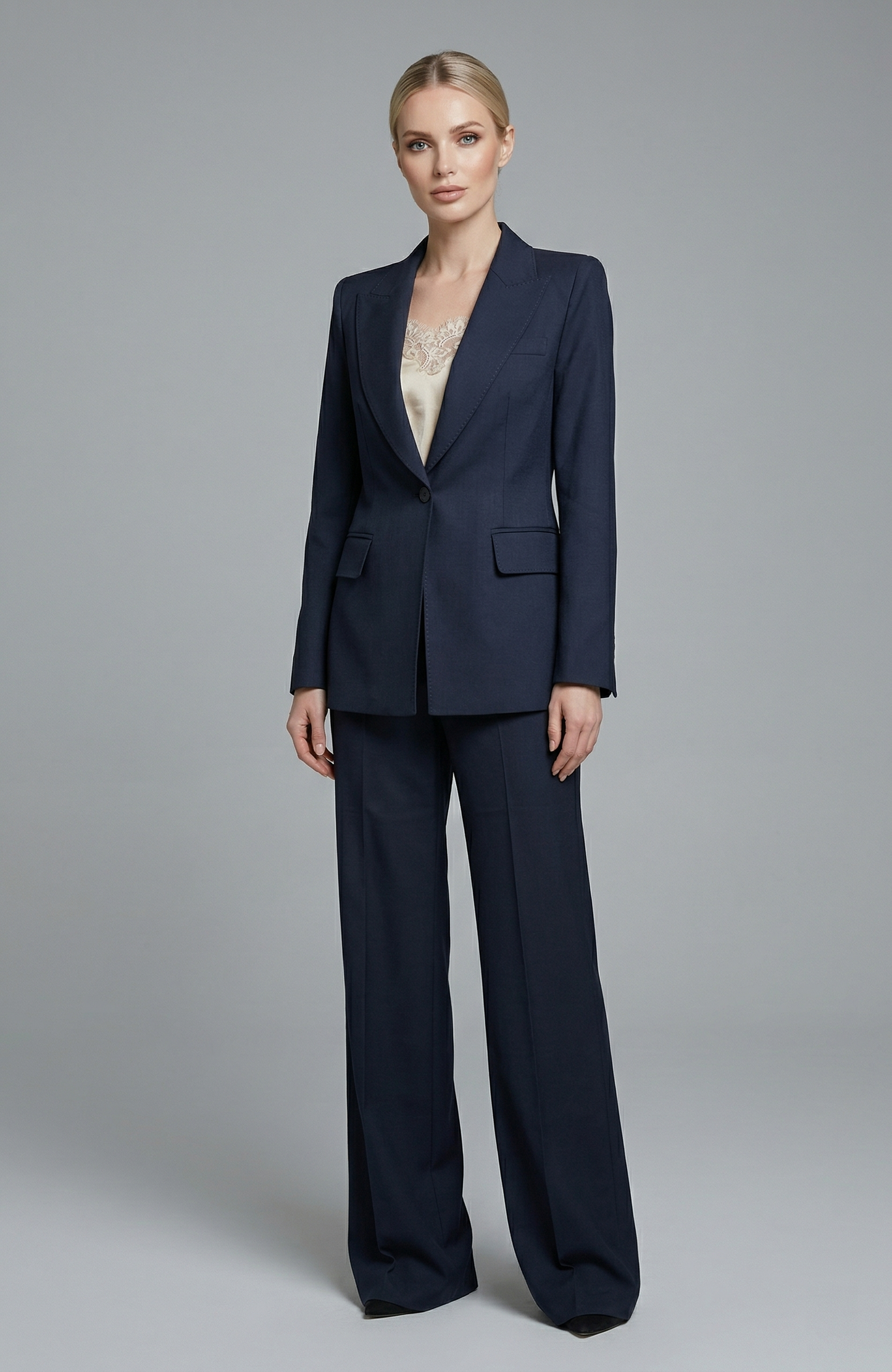 Peak Lapel Blazer