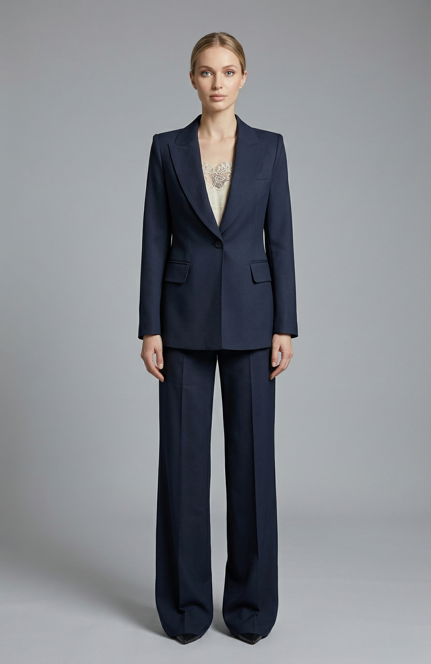 Peak Lapel Blazer