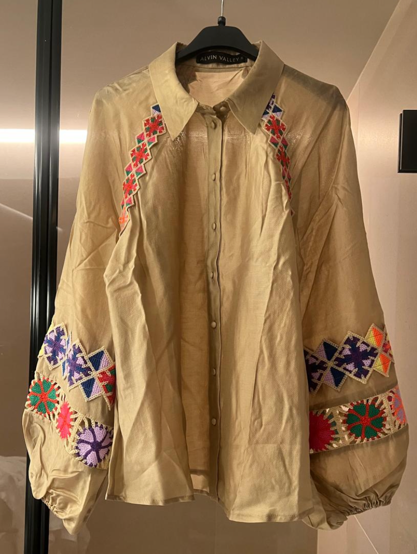 Boho Embroidered Blouse