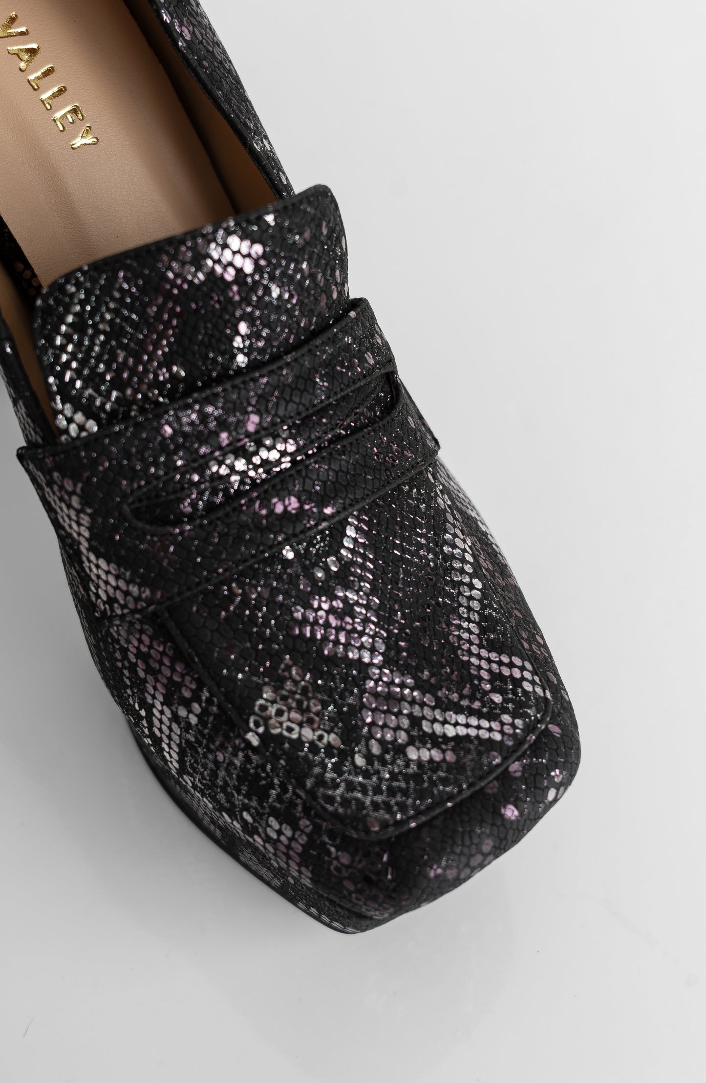 COOPER LOAFER PLATFORM Python Print (Pre Order Del 10/15)