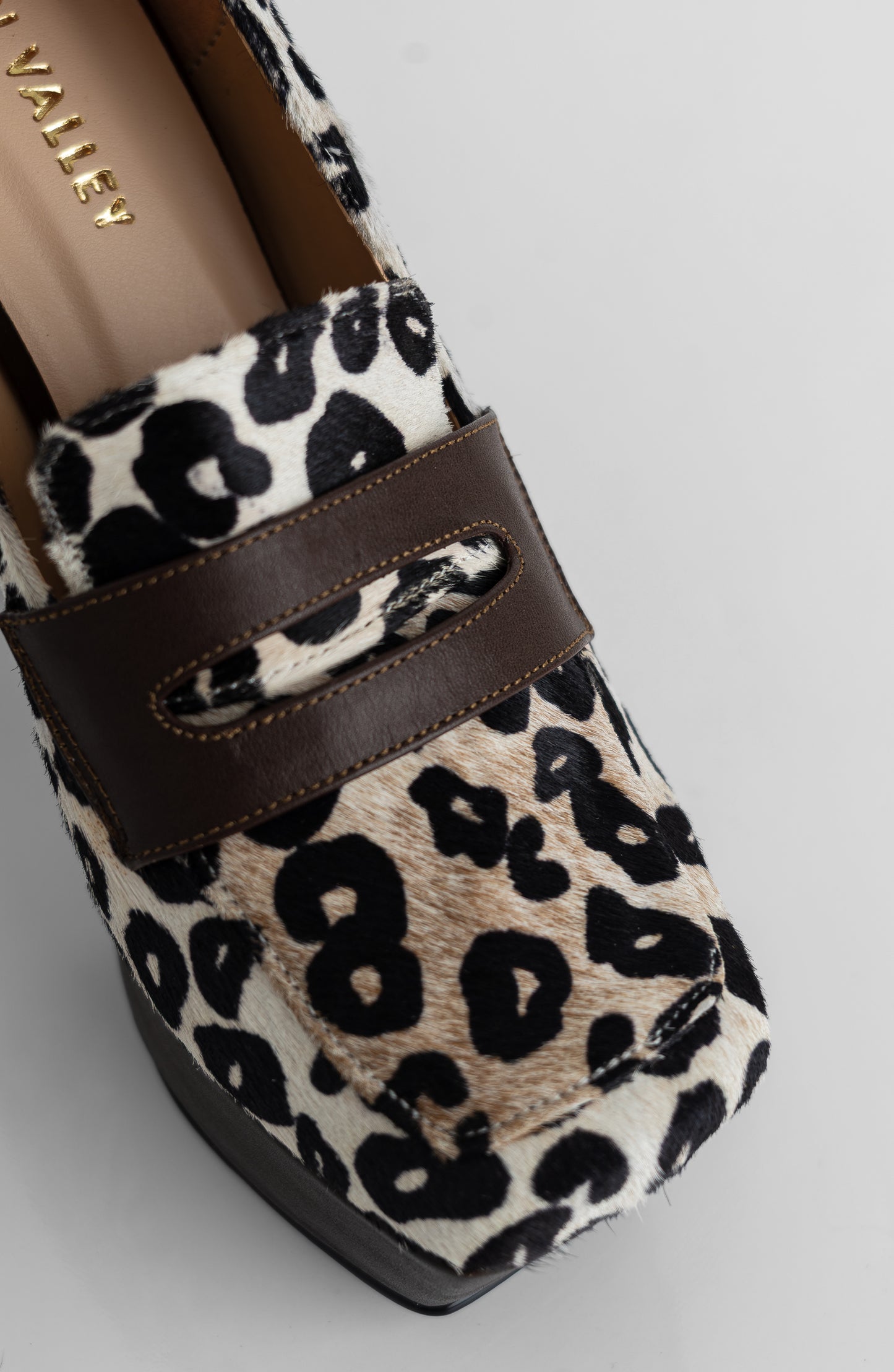 COOPER LOAFER PLATFORM LEOPARD/MOCHA