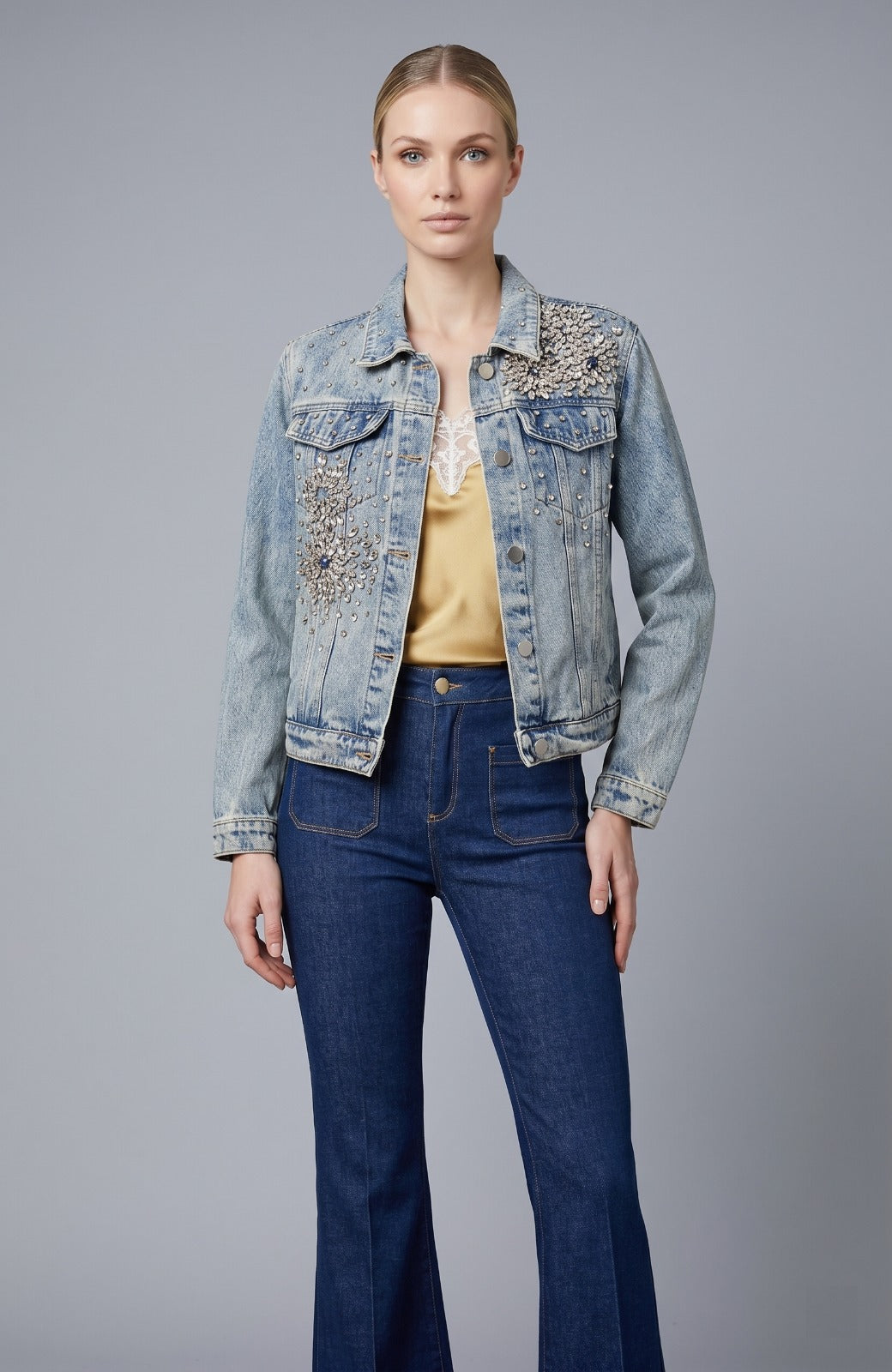 Diamante Denim Jacket