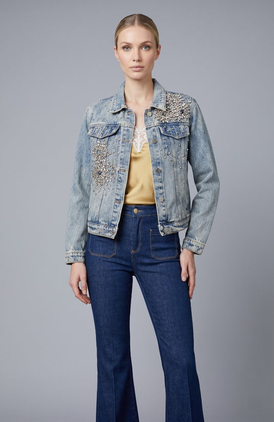 Diamante Denim Jacket
