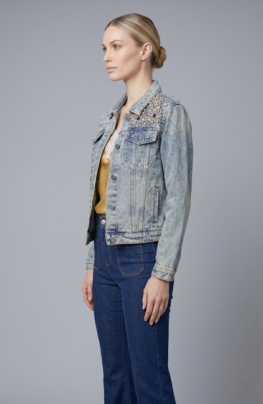 Diamante Denim Jacket