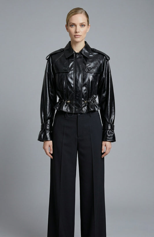 Vegan Leather Jacket