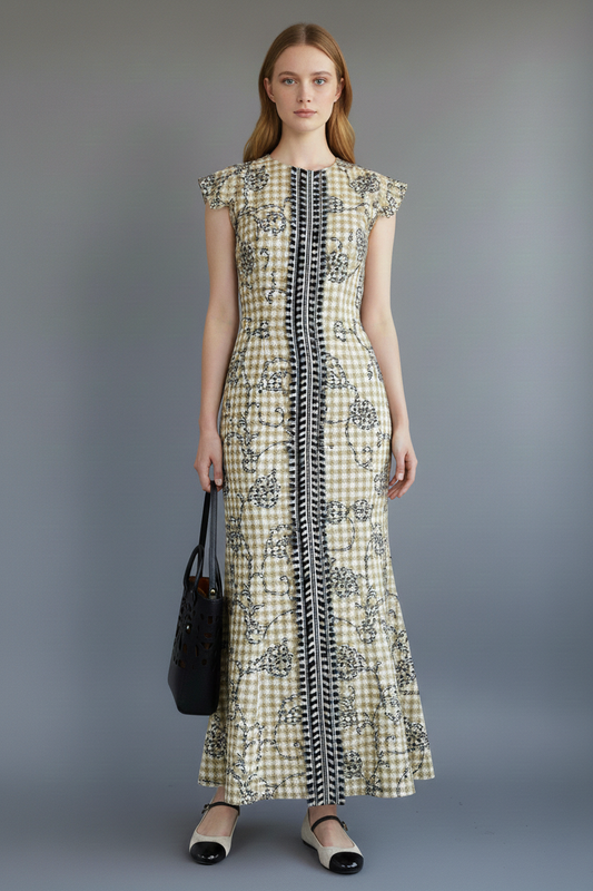 Everglades Gingham Dress