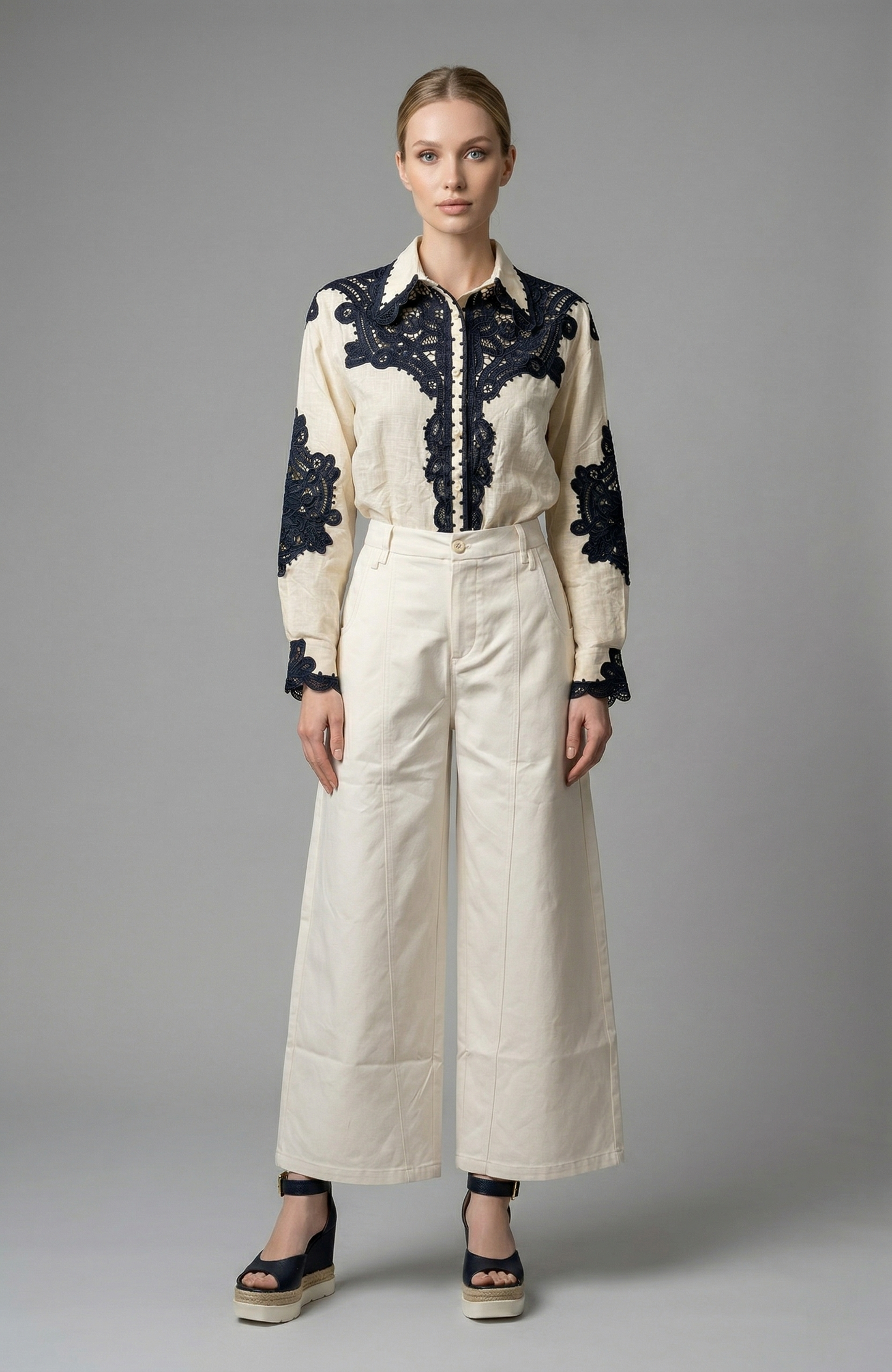 Dallas Lace Blouse
