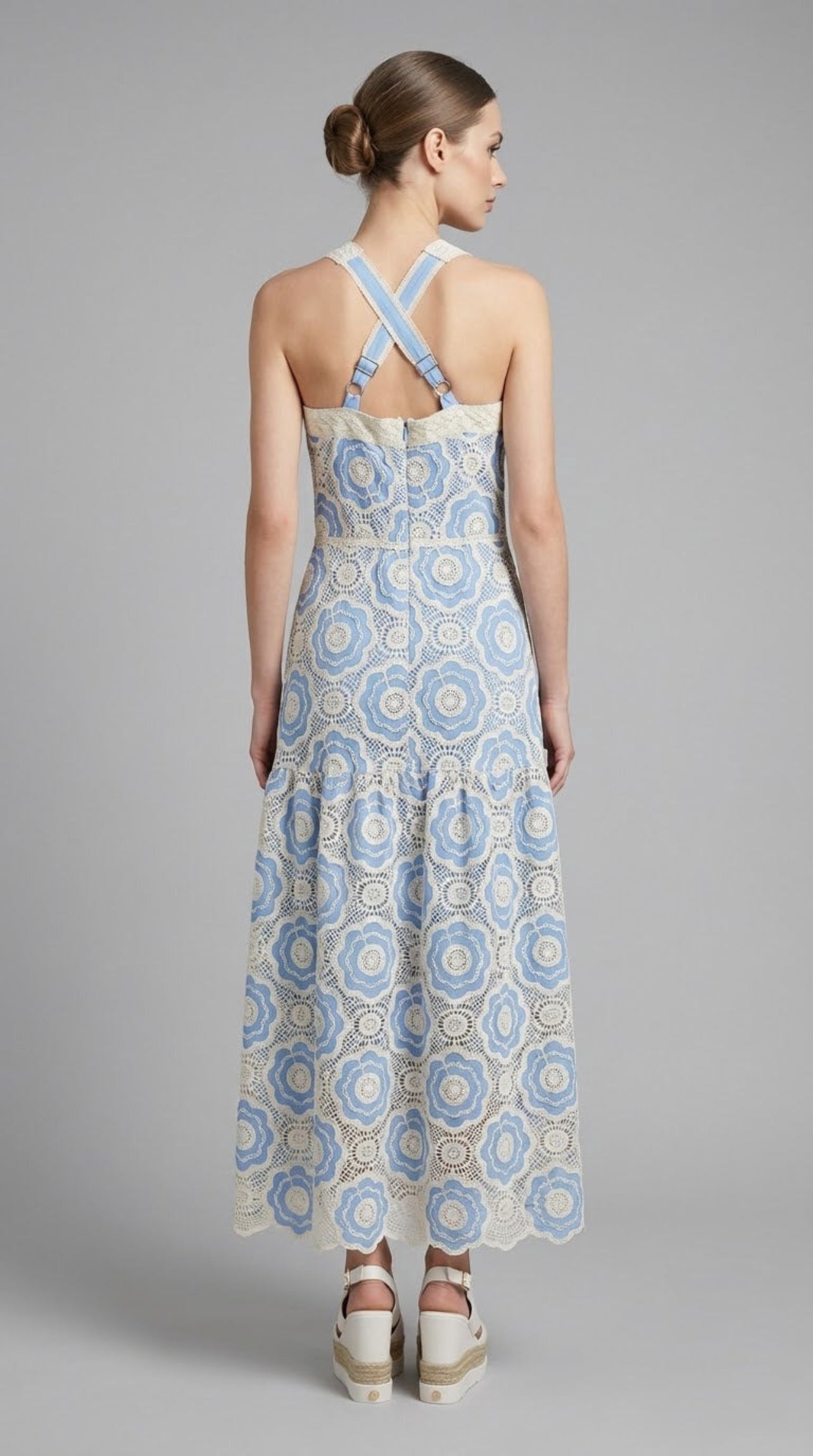 Sunshine Lace Maxi Dress