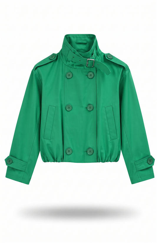 Cropped Trench in Green